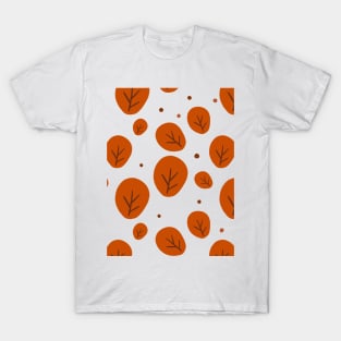 seamless pattern with leaves T-Shirt